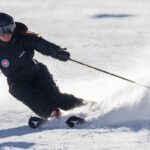 parallel skiing technique